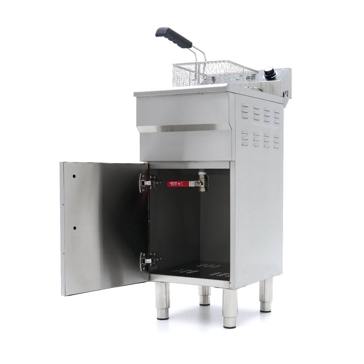 Fritüür - 16L - 1 korv - tühjenduskraaniga ja alusega - 230V - Image 14