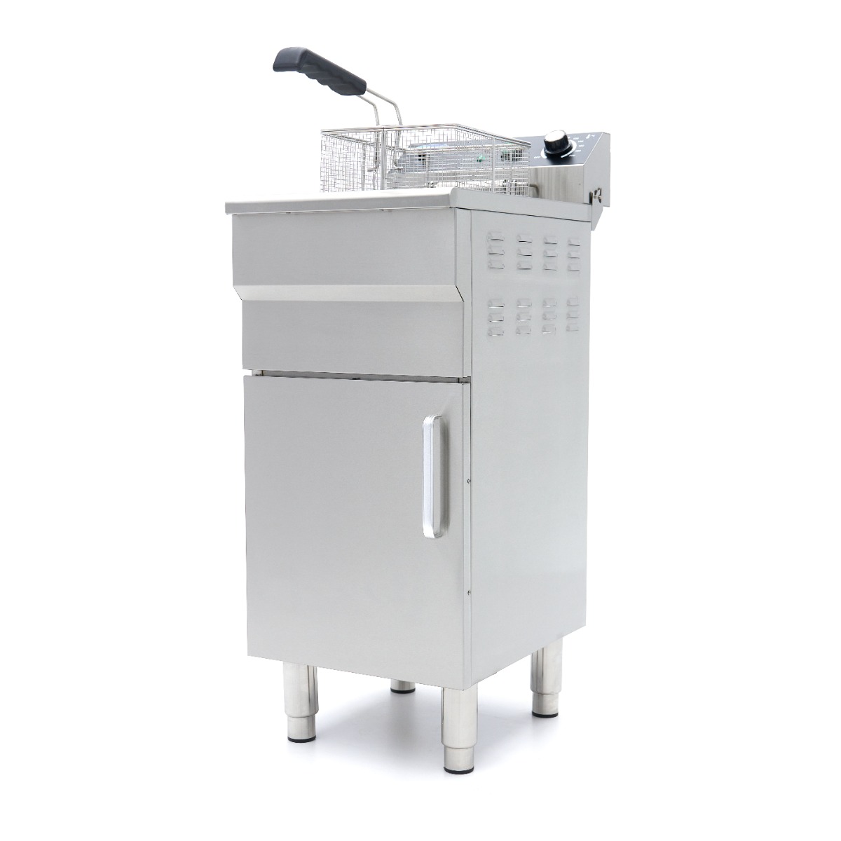 Fritüür - 16L - 1 korv - tühjenduskraaniga ja alusega - 230V - Image 2