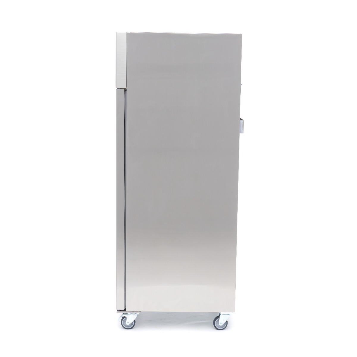 Sügavkülmik - 400L - 3 Reguleeritavat Riiulit - Roostevaba Teras - Ratastel - Image 5