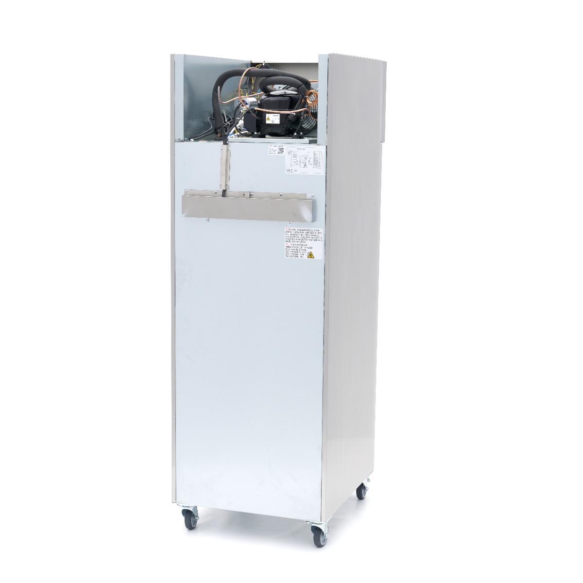Sügavkülmik - 400L - 3 Reguleeritavat Riiulit - Roostevaba Teras - Ratastel - Image 6