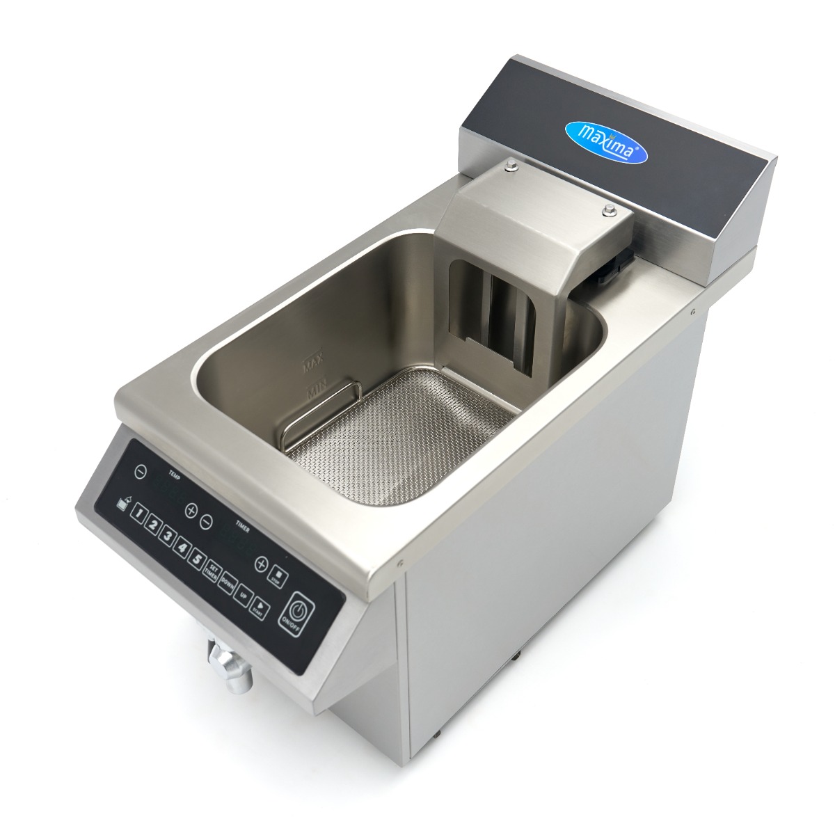 Fritüür - 8L - 1 korv - induktsioon - tõstesüsteem - tühjenduskraaniga - Image 11