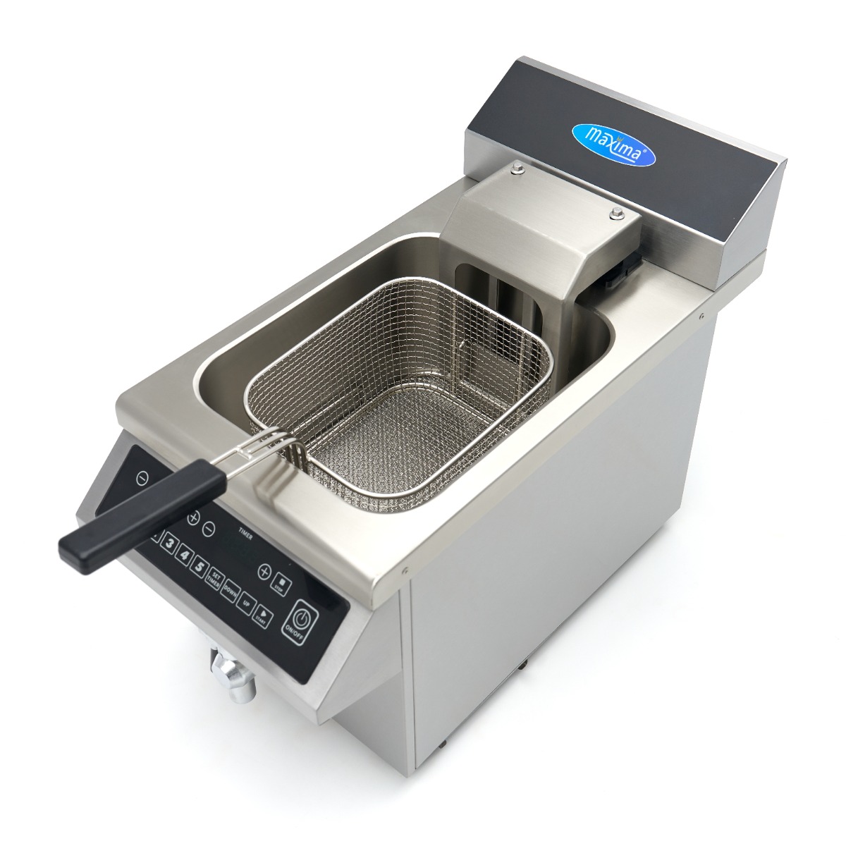 Fritüür - 8L - 1 korv - induktsioon - tõstesüsteem - tühjenduskraaniga - Image 10