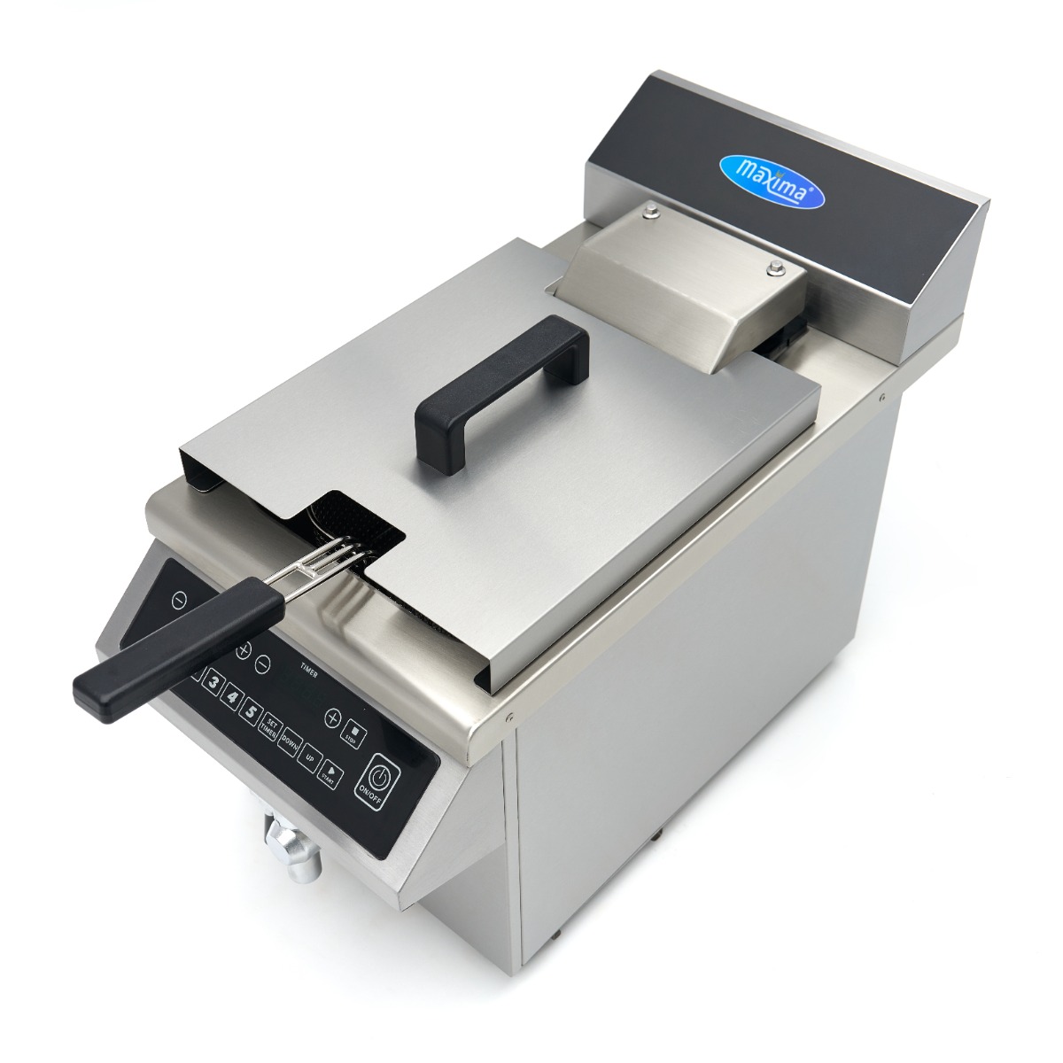 Fritüür - 8L - 1 korv - induktsioon - tõstesüsteem - tühjenduskraaniga - Image 9