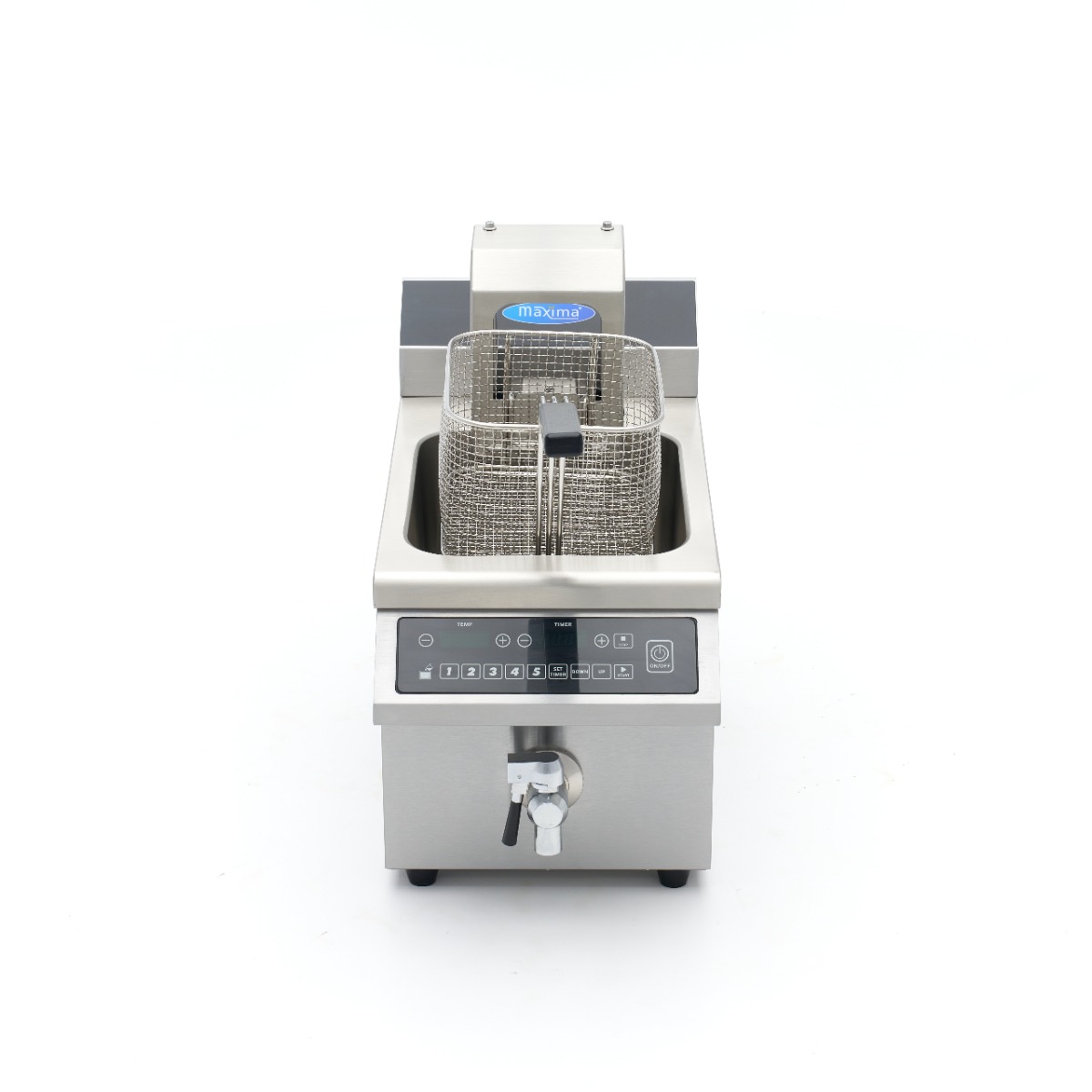Fritüür - 8L - 1 korv - induktsioon - tõstesüsteem - tühjenduskraaniga - Image 6