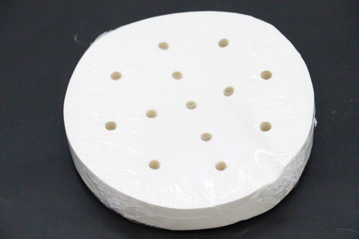 Hamburgeri lehed 100 mm - valge paber - 500 tk