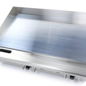 Grillplaat sile 73cm - kroomitud plaat - 400V