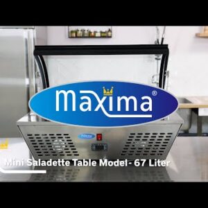 Saladette - Lauaplaat - 67L - 8 x 1/6 GN