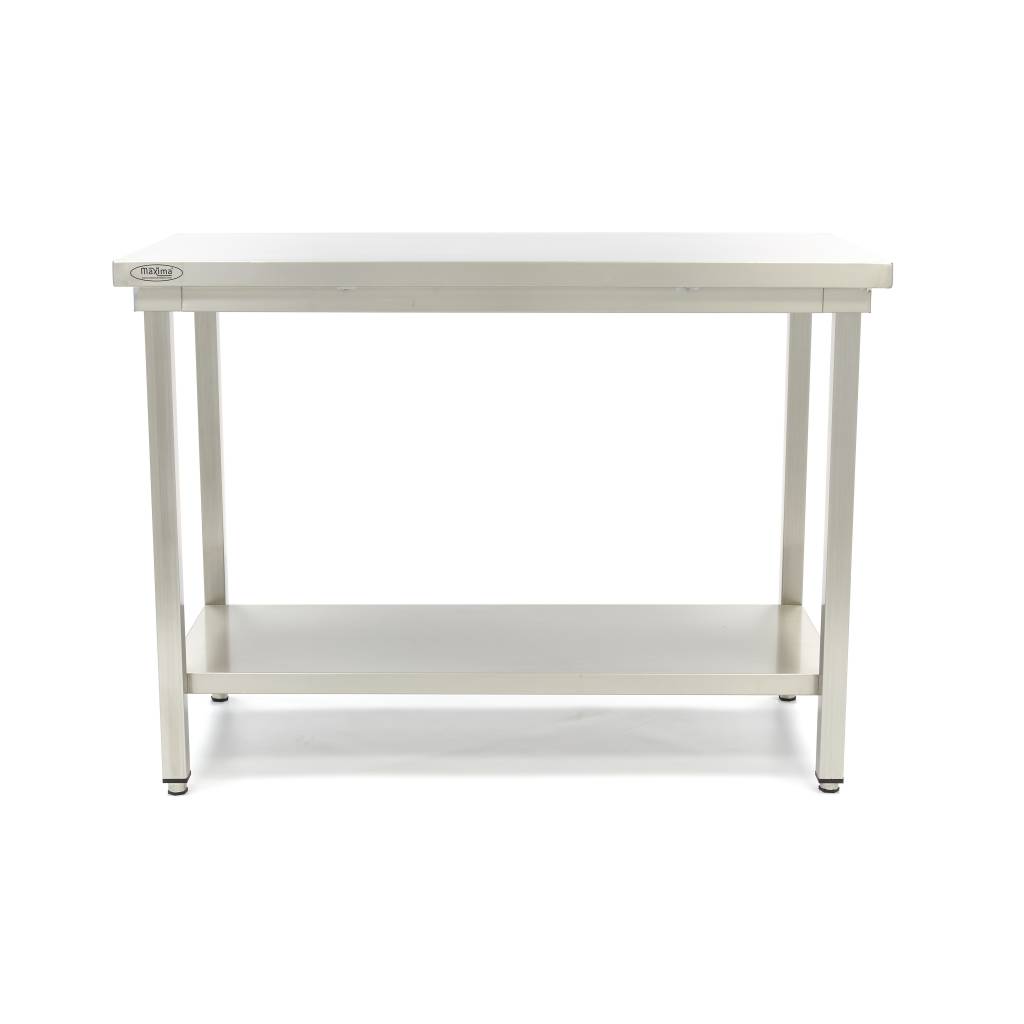 Roostevabast terasest laud 120 x 60cm - reguleeritava kõrgusega