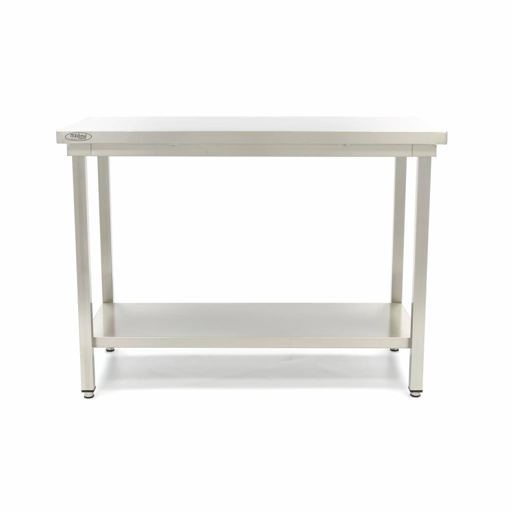 Roostevabast terasest laud 160 x 70cm - reguleeritava kõrgusega