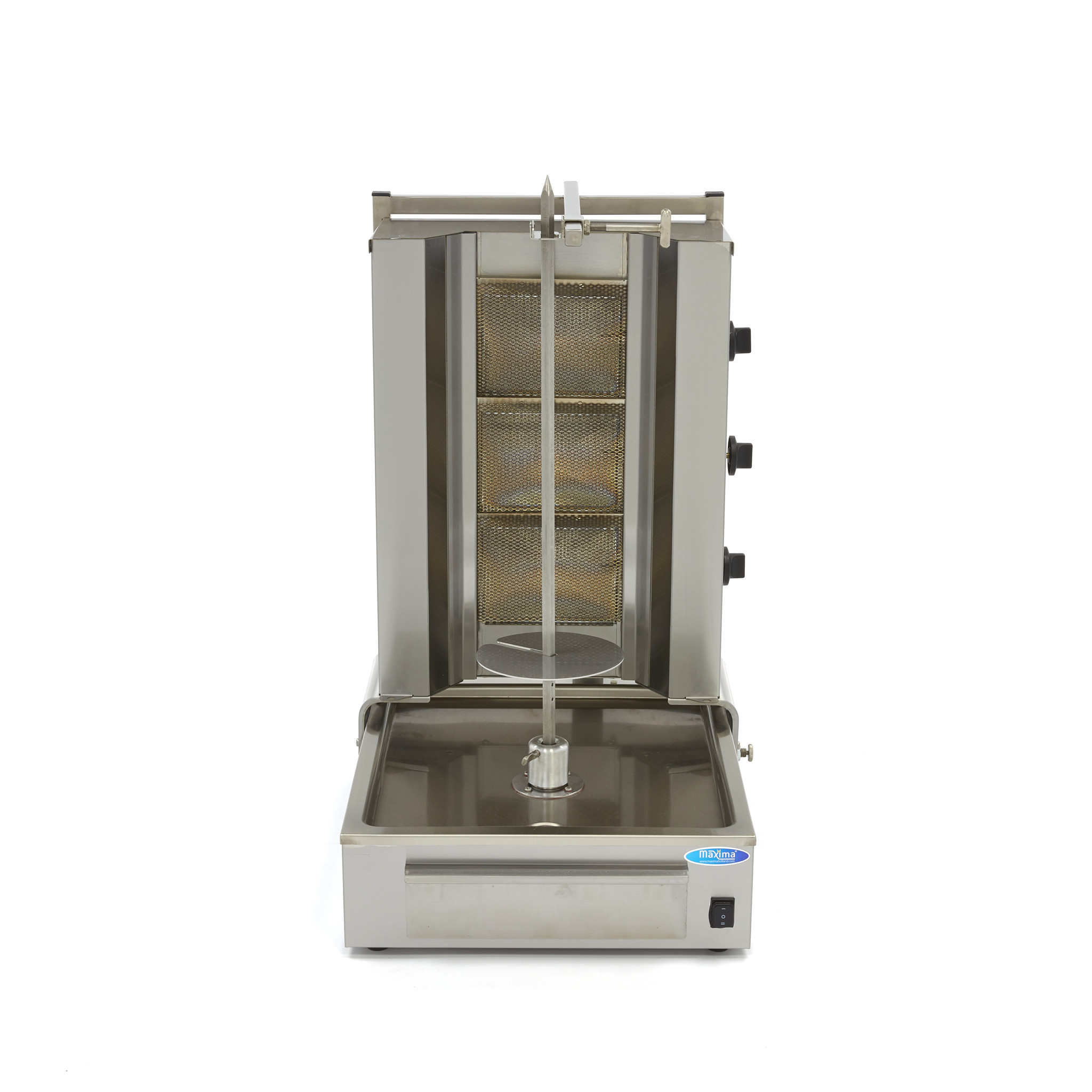 Kebabgrill gaasiga - 3 põletit - 40kg liha