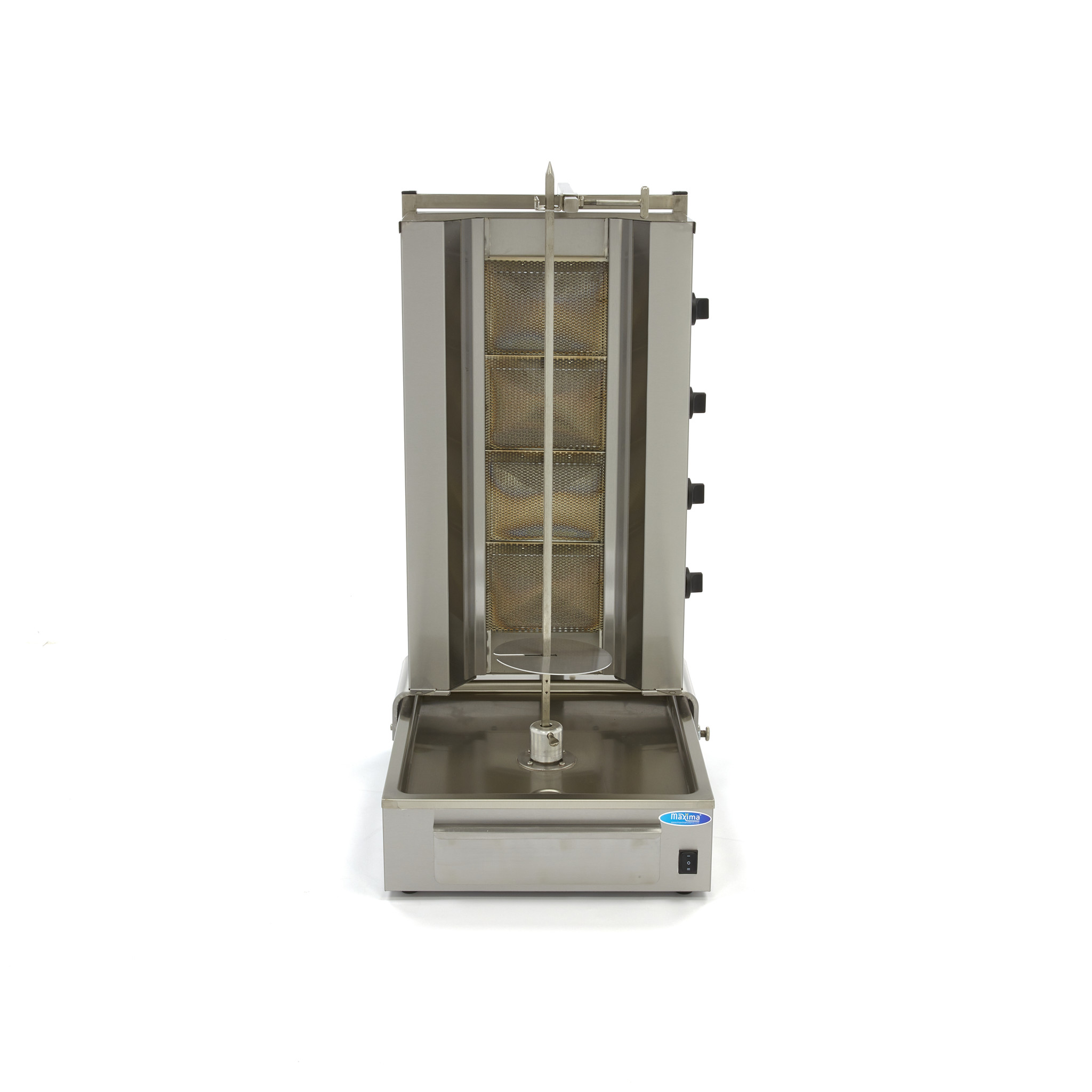 Kebabgrill gaasiga - 4 põletit - 70kg liha