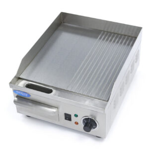 Griddle - Half Grooved - 36cm - incl Drip Tray