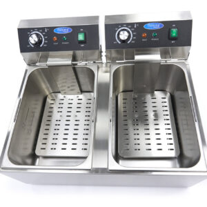 Fritüür 2 x 11L - topeltkorviga fritüür