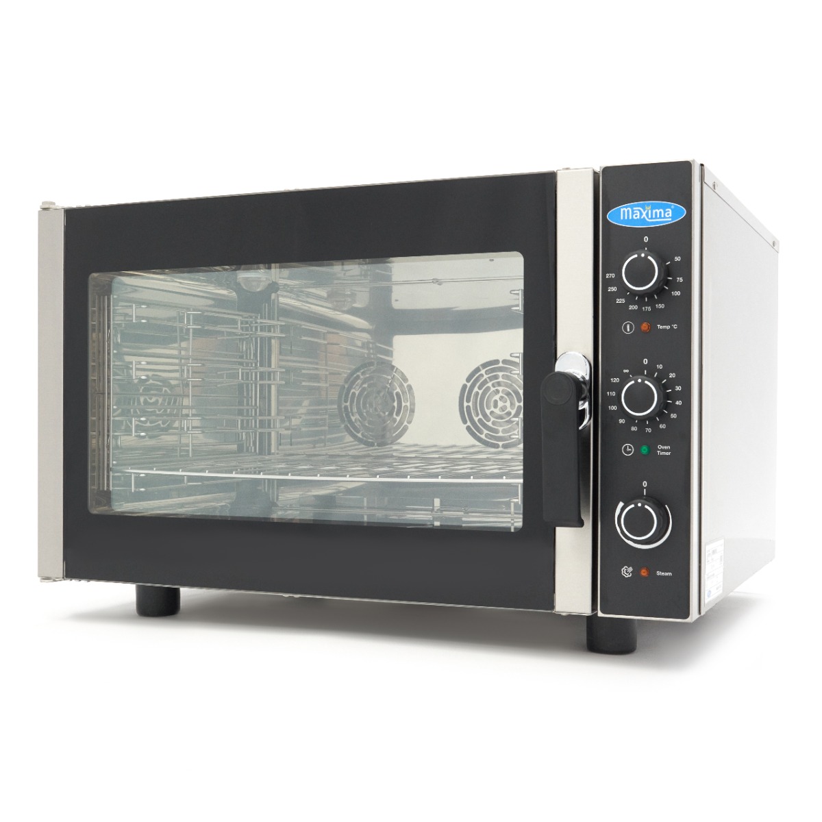 Kombineeritud Auruahi - sobib 4 Ahjuplaadile (1/1 GN / 60 x 40 cm) - Analoog - 400V