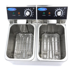 Fritüür - 2 x 4L - 2 korvi - kuni 1,5kg friikartulid