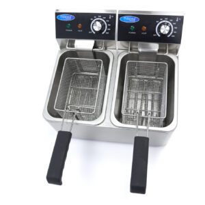 Fritüür - 2 x 4L - 2 korvi - kuni 1,5kg friikartulid