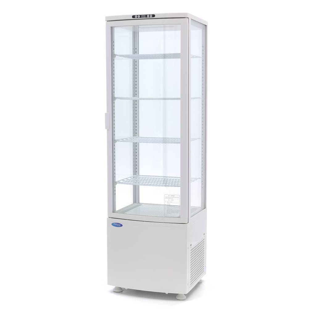 Külmvitriin 52cm - 235L - valge