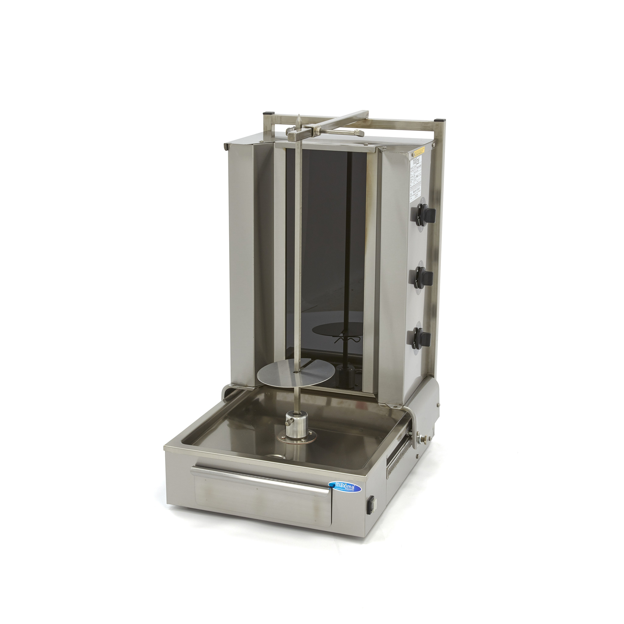 Elektriline kebabgrill - 3 põletit - 40kg liha