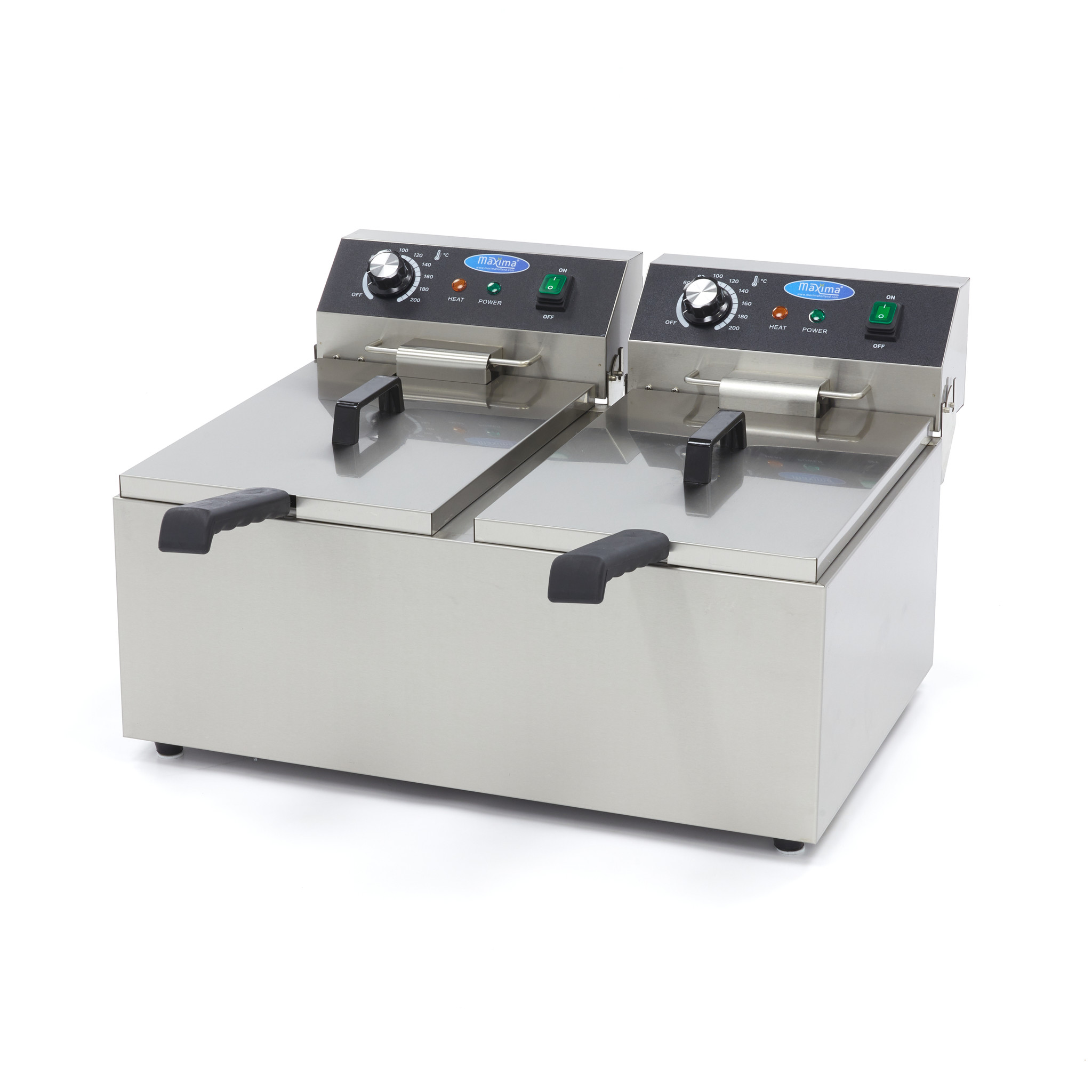 Fritüür 2 x 11L - topeltkorviga fritüür