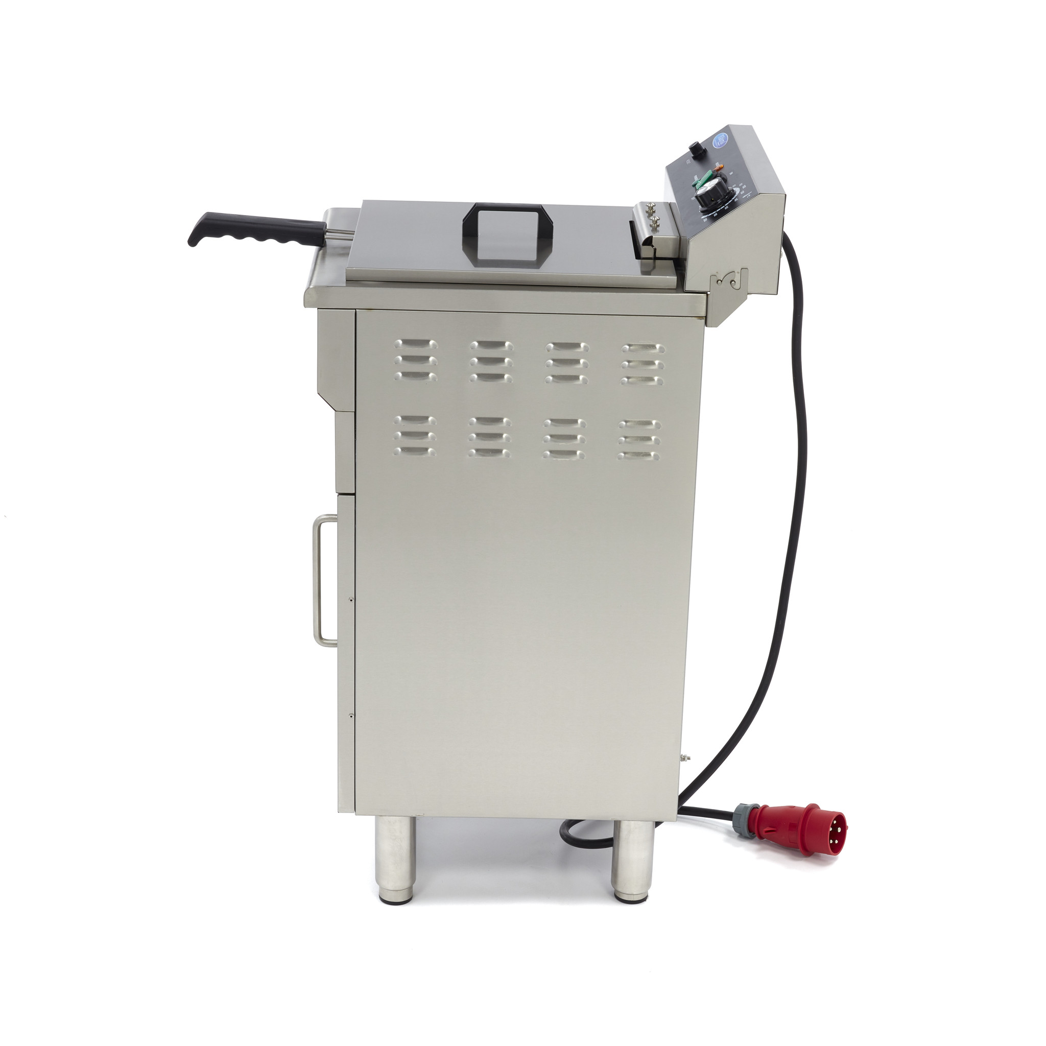 Fritüür - 16L - 1 korv - tühjenduskraaniga ja alusega - 400V - Image 3