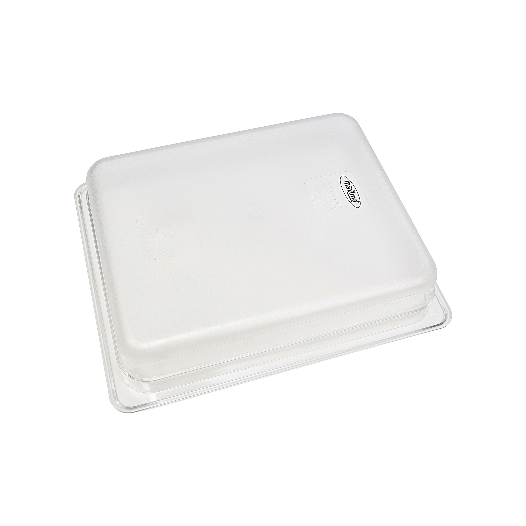 Gastronormkonteiner 1/2 GN - 6,5cm sügavus - 32,5 x 26,5 cm - Polükarbonaat - Image 2