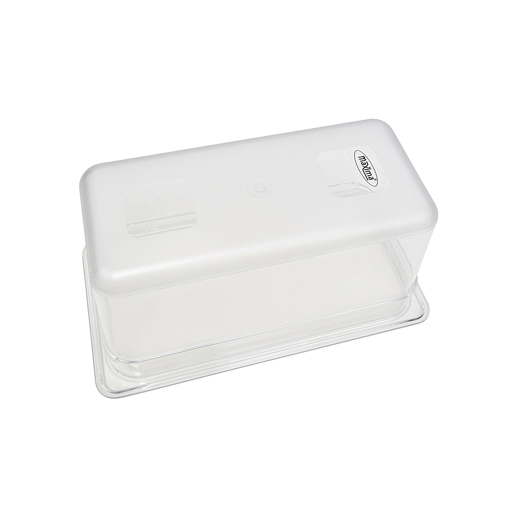 Gastronorm-konteiner 1/3 GN - 15cm sügav - 32,5 x 17,6 cm - Polükarbonaat - Image 2