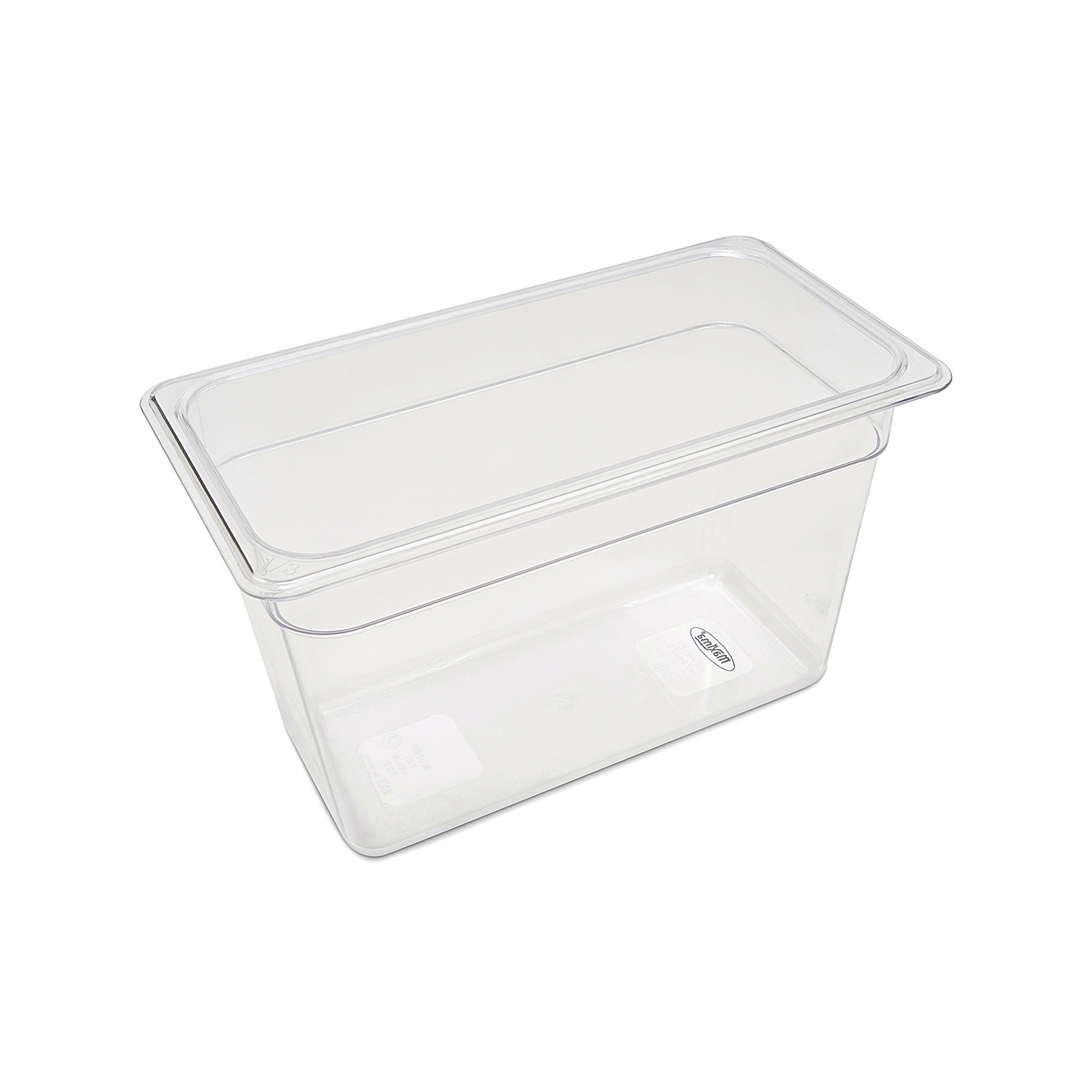 Gastronorm-konteiner 1/3 GN - 20cm sügavus - 32,5 x 17,6 cm - Polükarbonaat