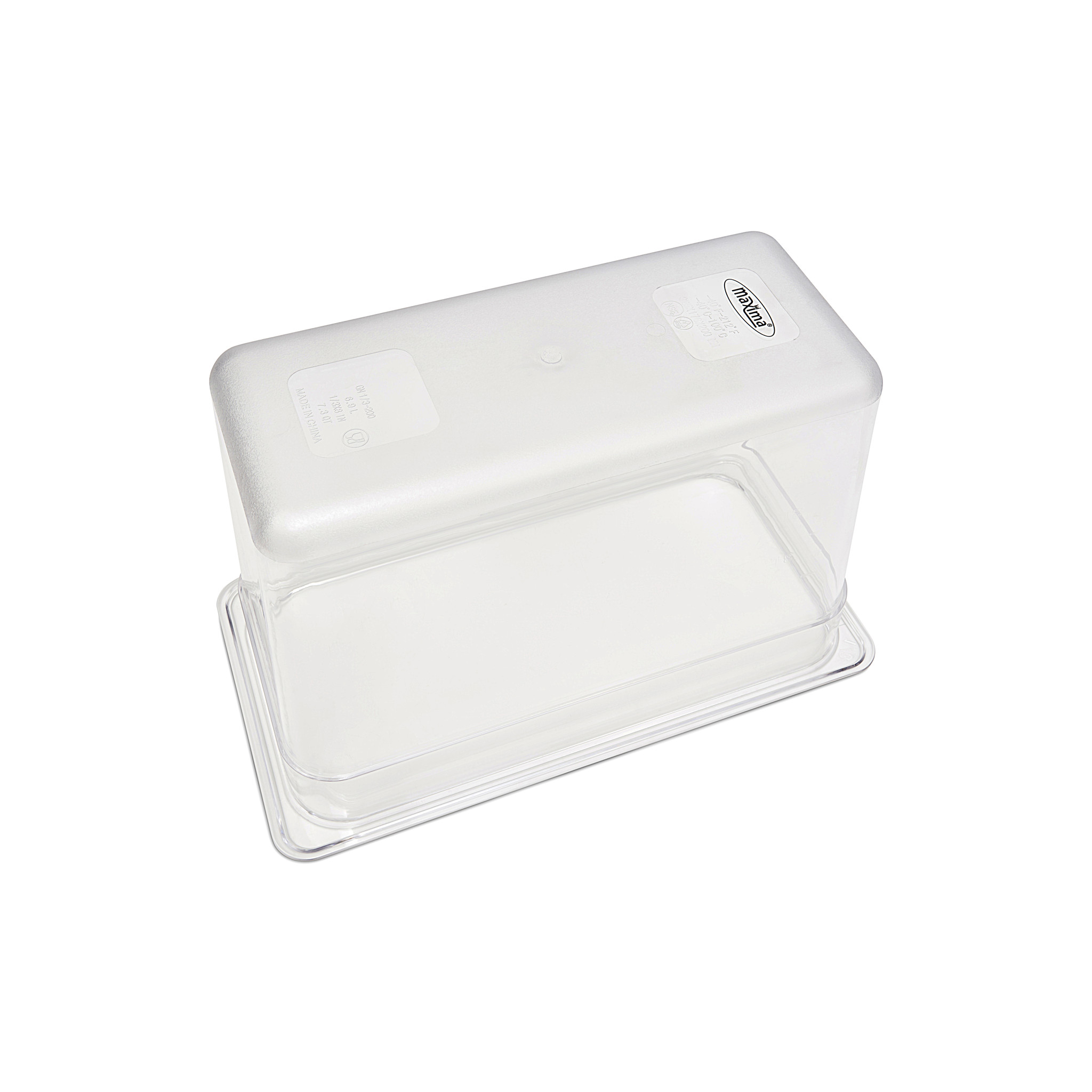 Gastronorm-konteiner 1/3 GN - 20cm sügavus - 32,5 x 17,6 cm - Polükarbonaat - Image 2
