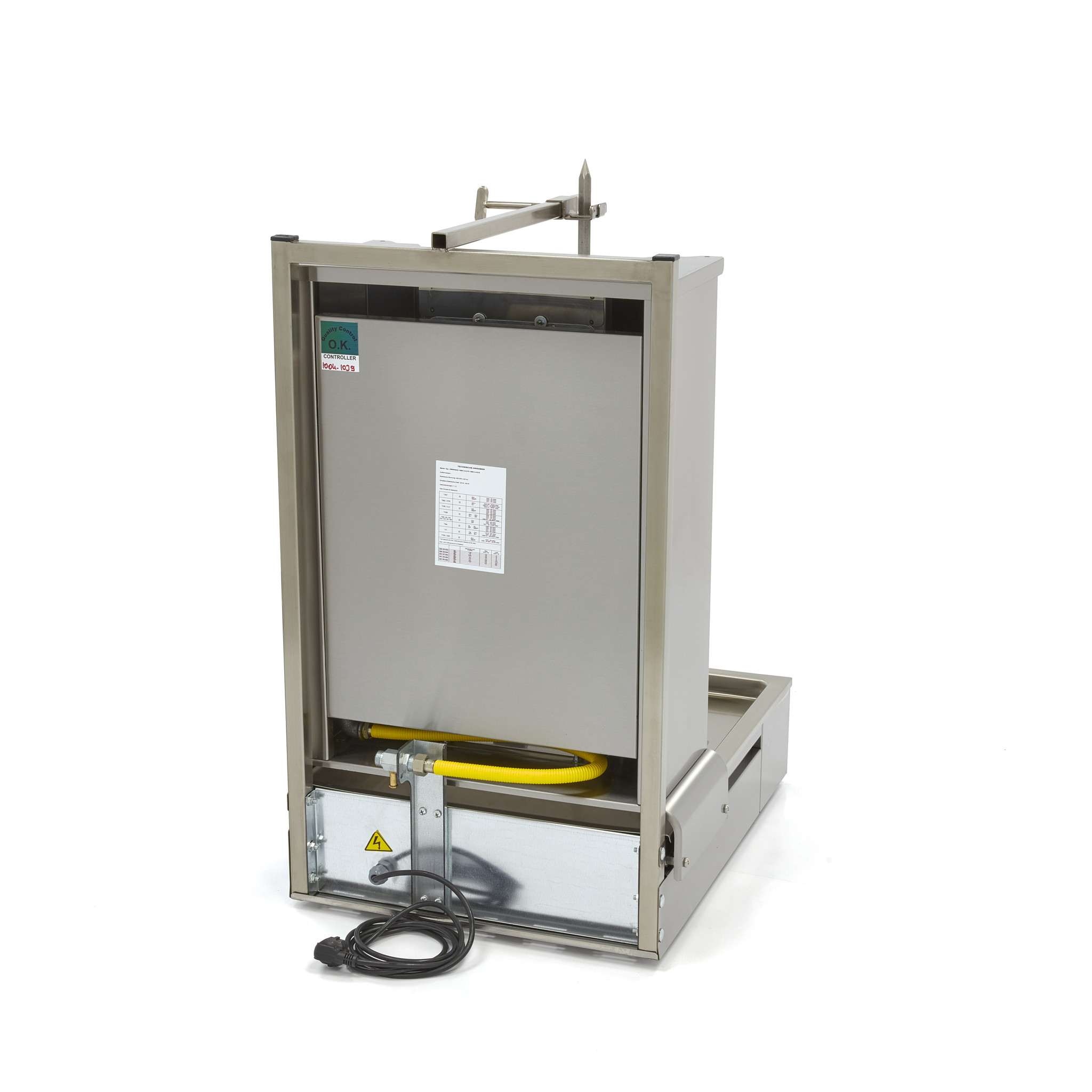 Kebabgrill gaasiga - 3 põletit - 40kg liha - Image 4