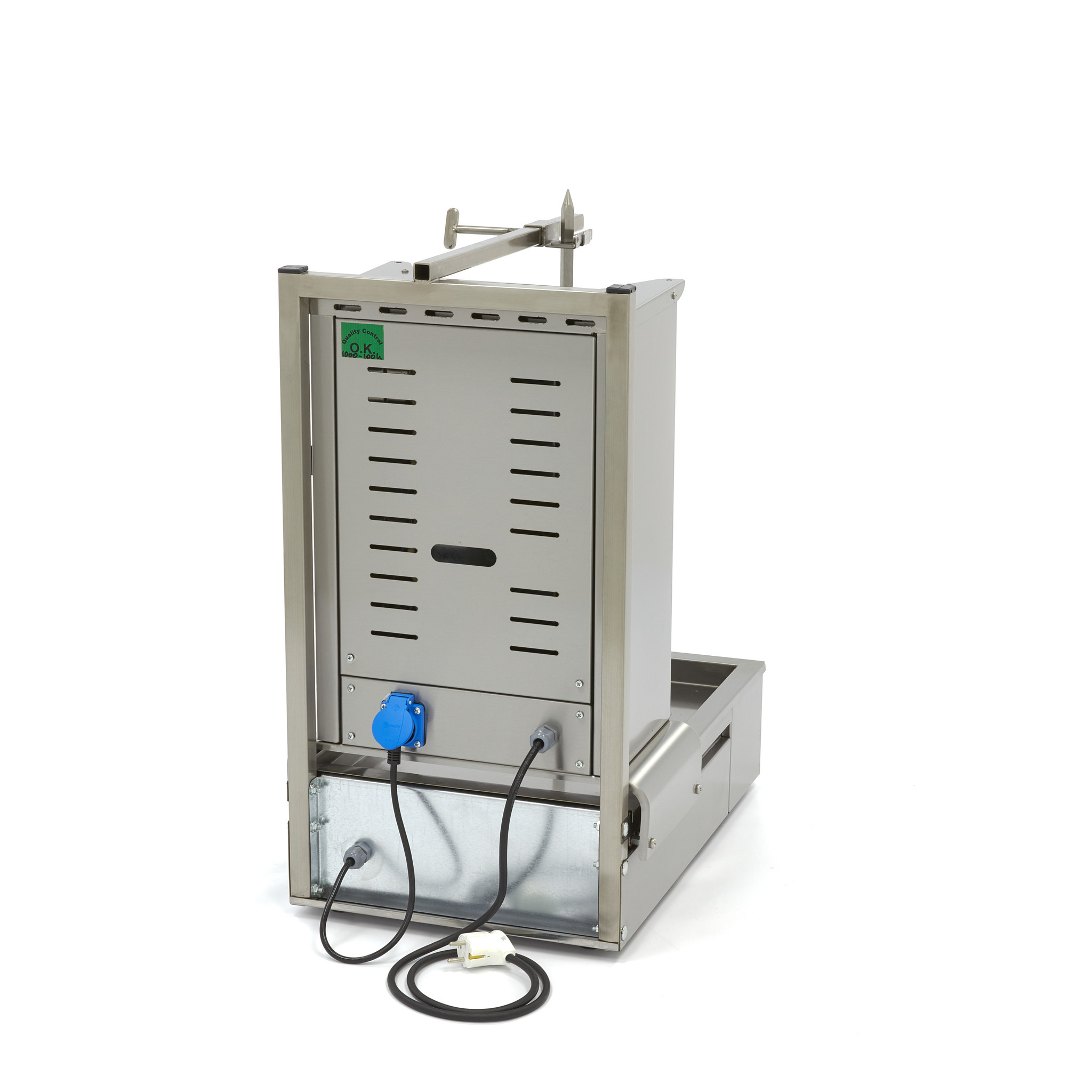 Kebabgrill - 2 põletit - 20kg liha - elektriline - Image 4
