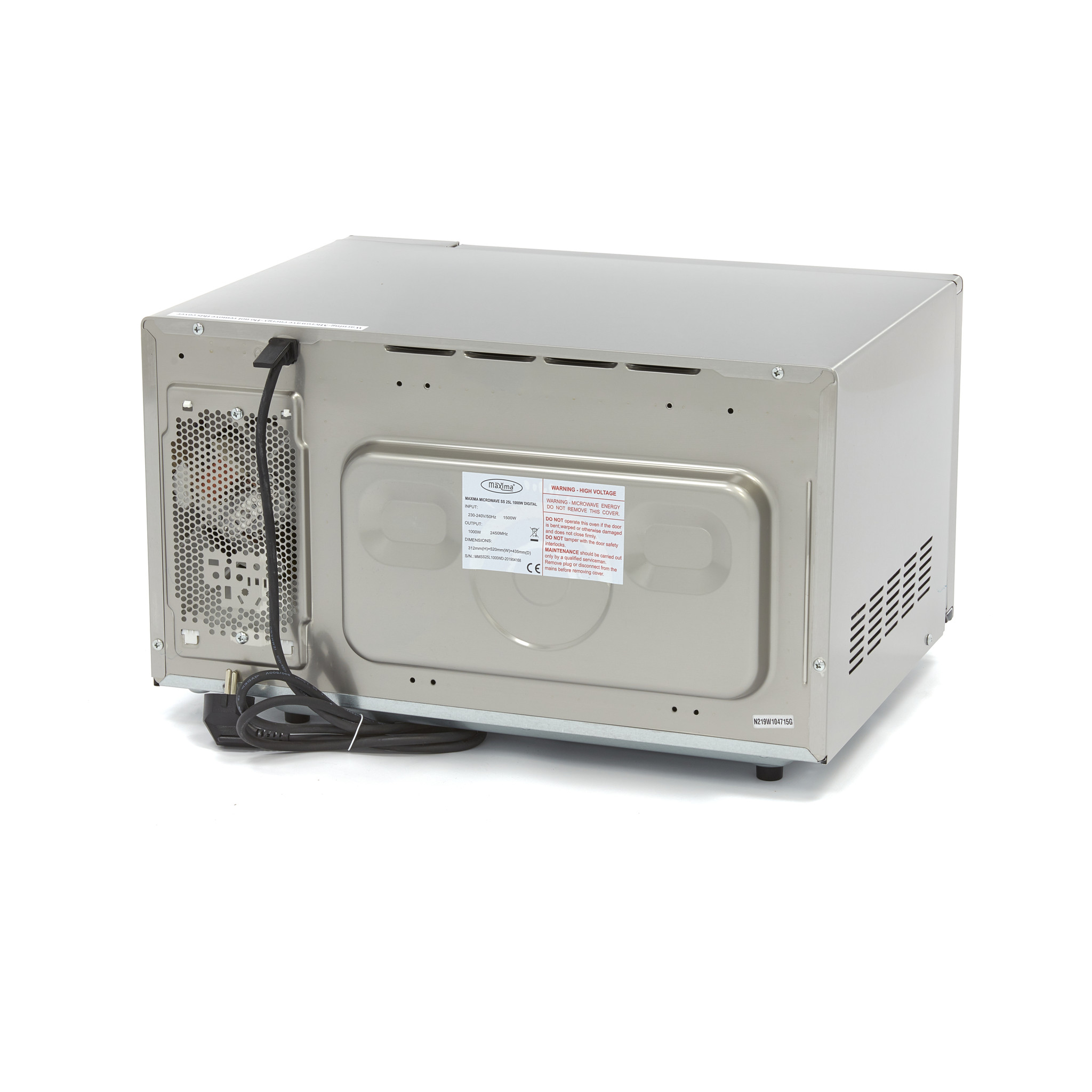 Mikrolaineahi 25L - 1000W - 20 eelprogrammi - Image 4
