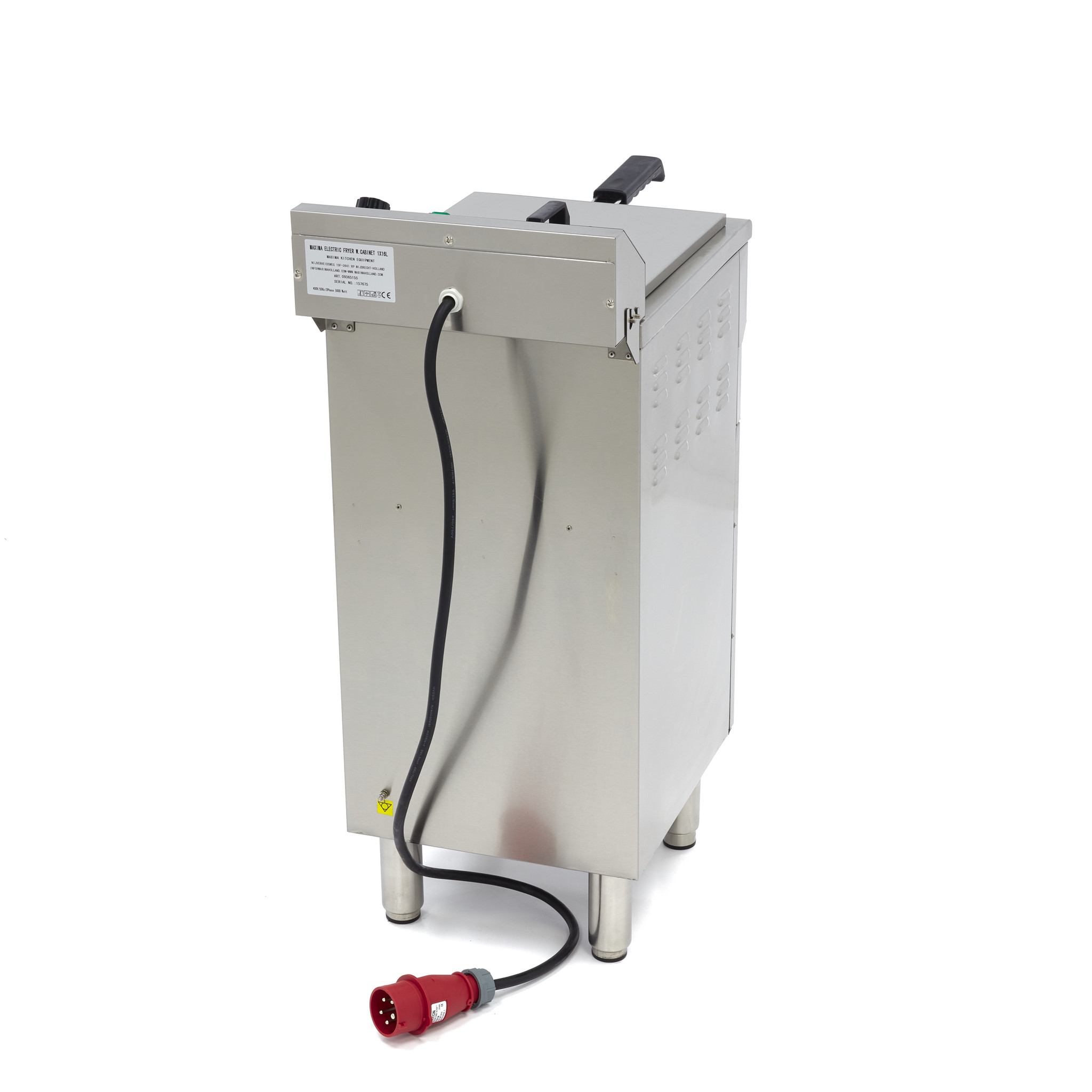 Fritüür - 16L - 1 korv - tühjenduskraaniga ja alusega - 400V - Image 4