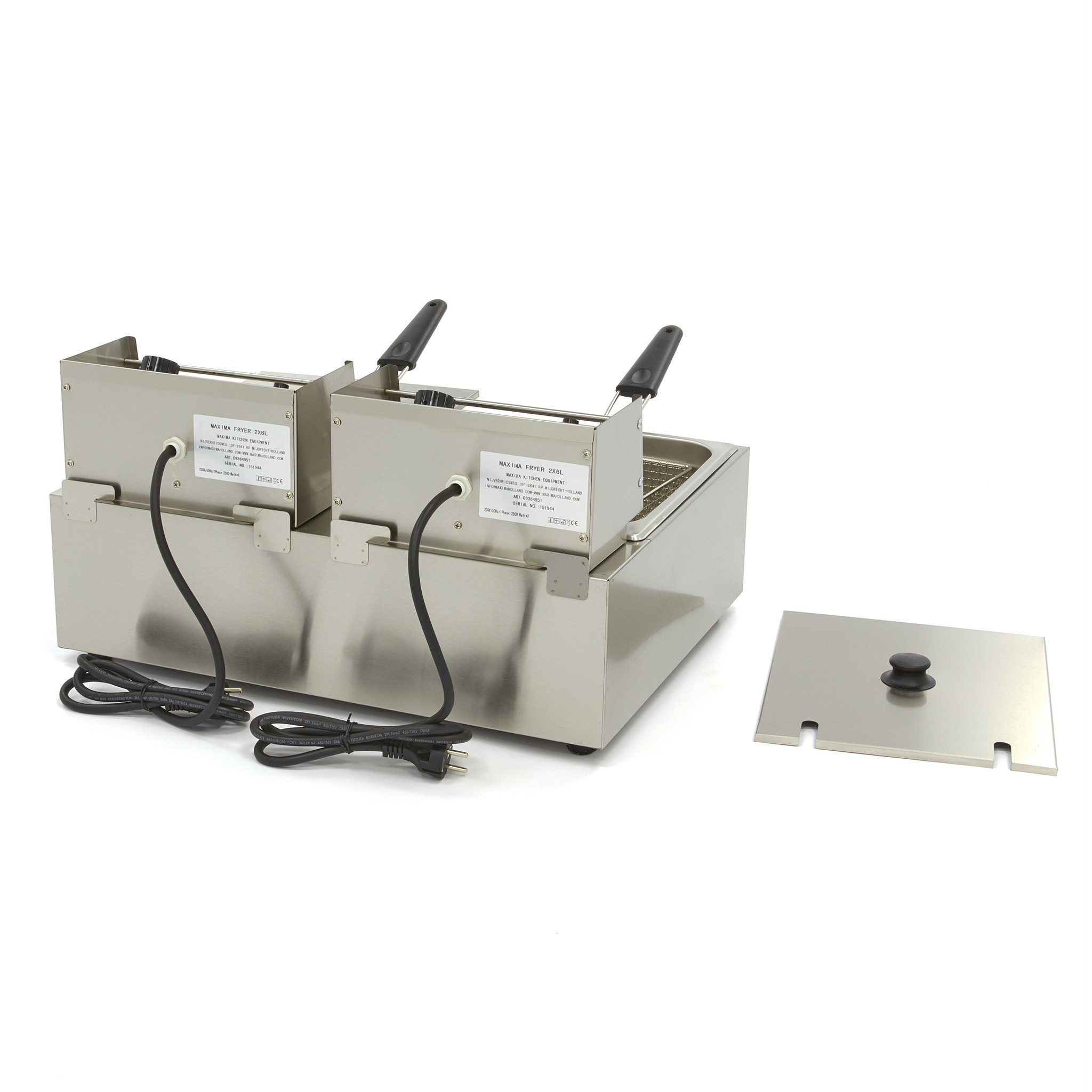 Fritüür - 2 x 6 l - 2 korvi - kuni 2,4 kg friikartuleid - Image 4