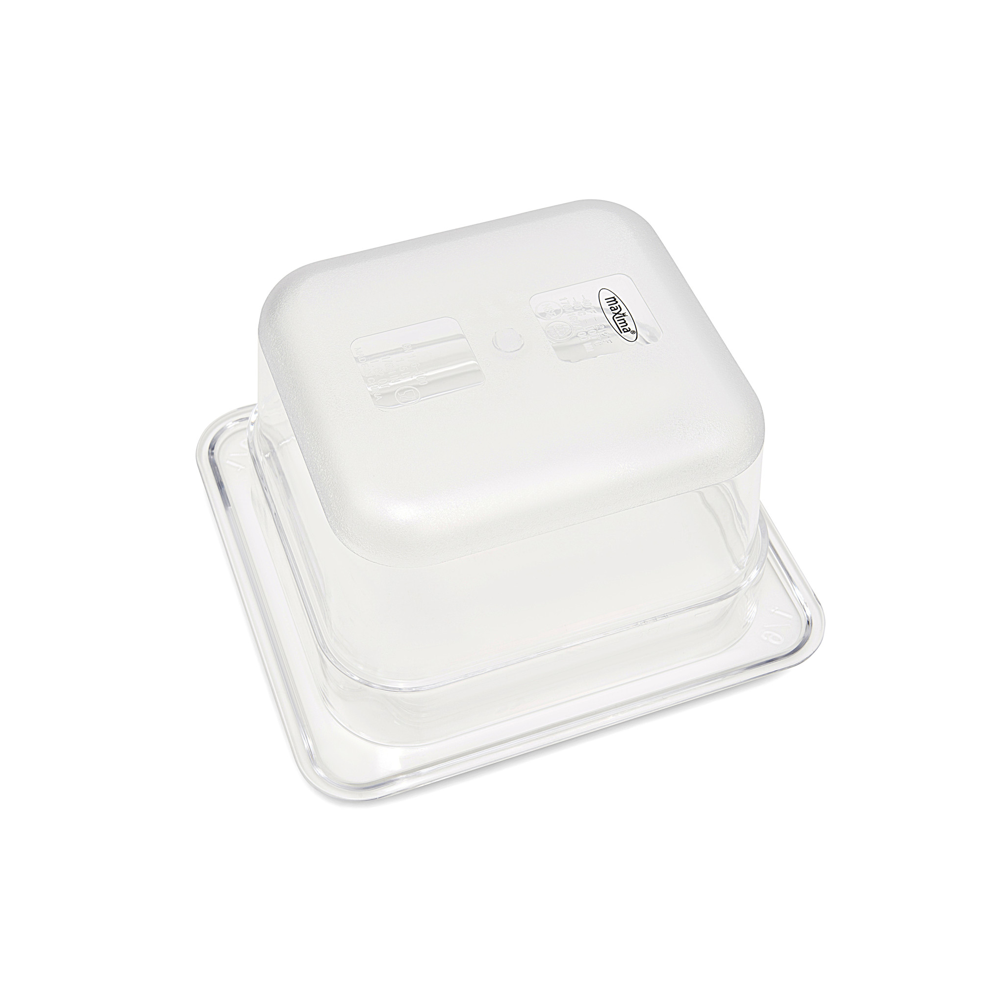 Gastronorm konteiner 1/6 GN - 10cm sügavus - 17,6 x 16,2 cm - Polükarbonaat - Image 2