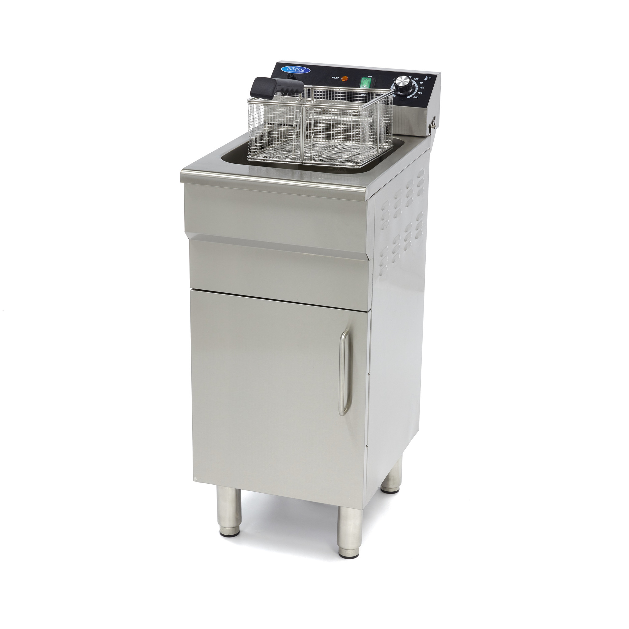 Fritüür - 16L - 1 korv - tühjenduskraaniga ja alusega - 400V - Image 5