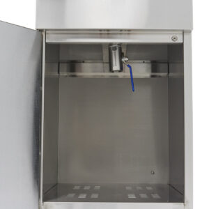 Fritüür - 16L - 1 korv - tühjenduskraaniga ja alusega - 400V