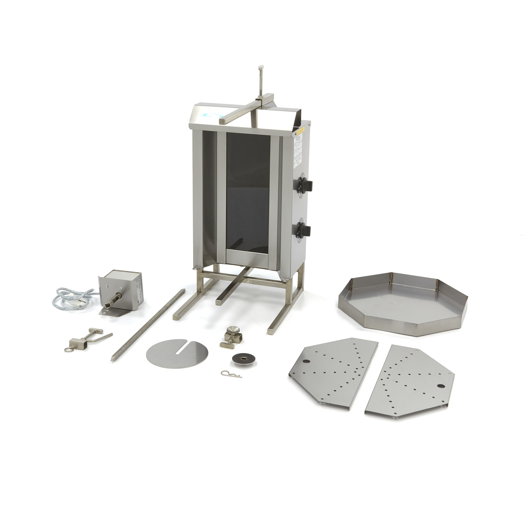 Elektriline kebabgrill - 2 põletit - 20kg liha - Image 5