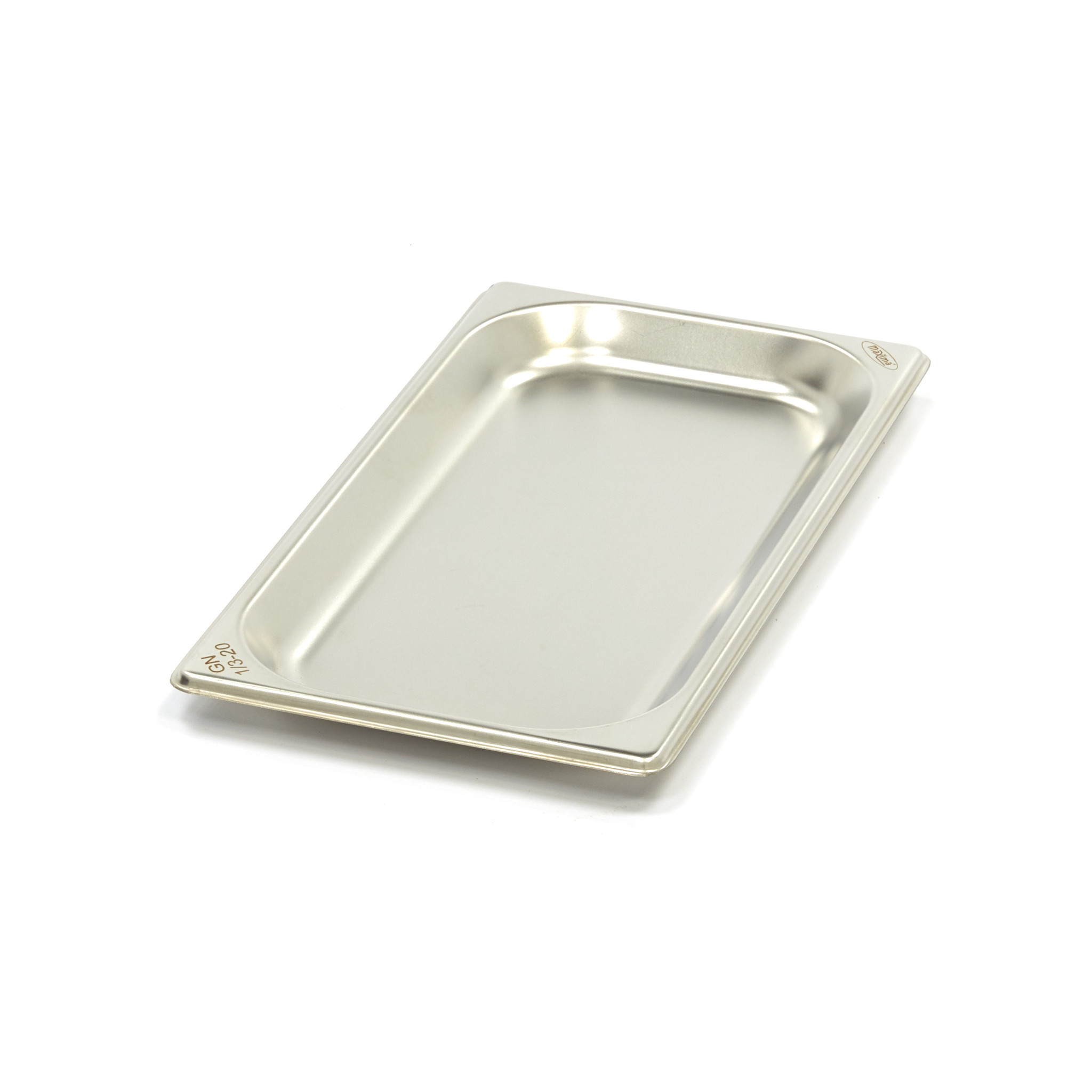 Gastronormkonteiner 1/3 GN - 2cm sügavus - 32,5 x 17,6cm - Roostevaba teras