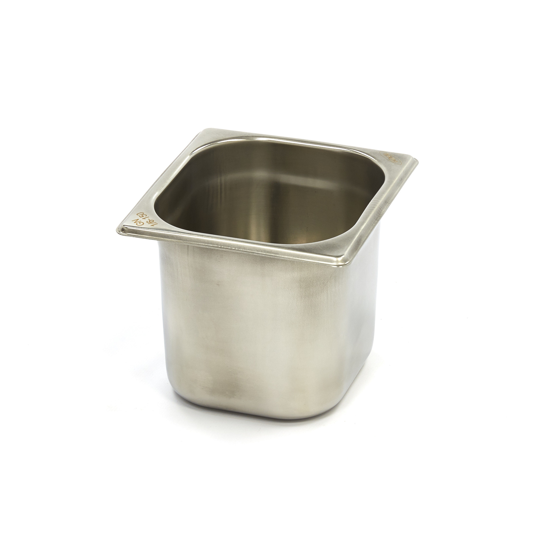 Gastronormkonteiner 1/6 GN - 15cm sügavus - 17,6 x 16,2cm - roostevaba teras