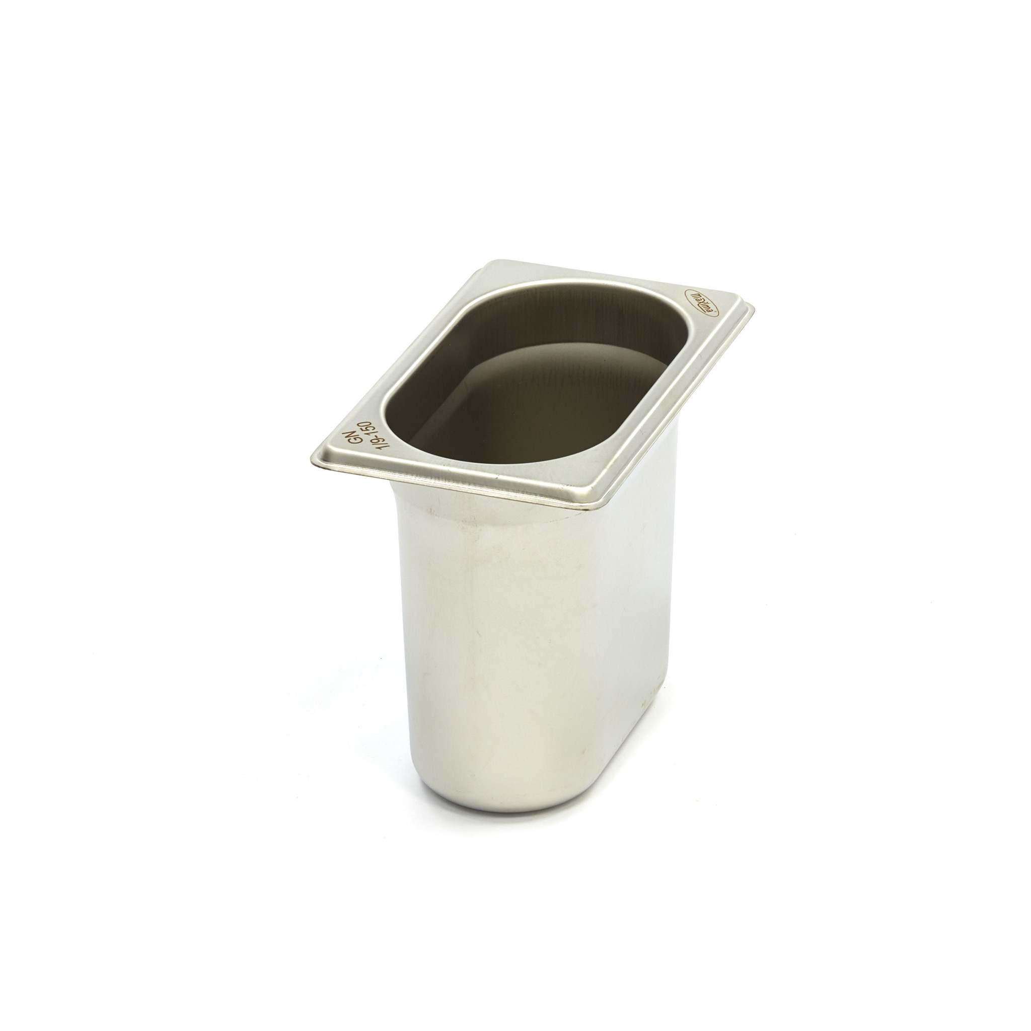 Gastronormkonteiner 1/9 GN - 15cm sügavus - 17,6 x 10,8cm - roostevaba teras