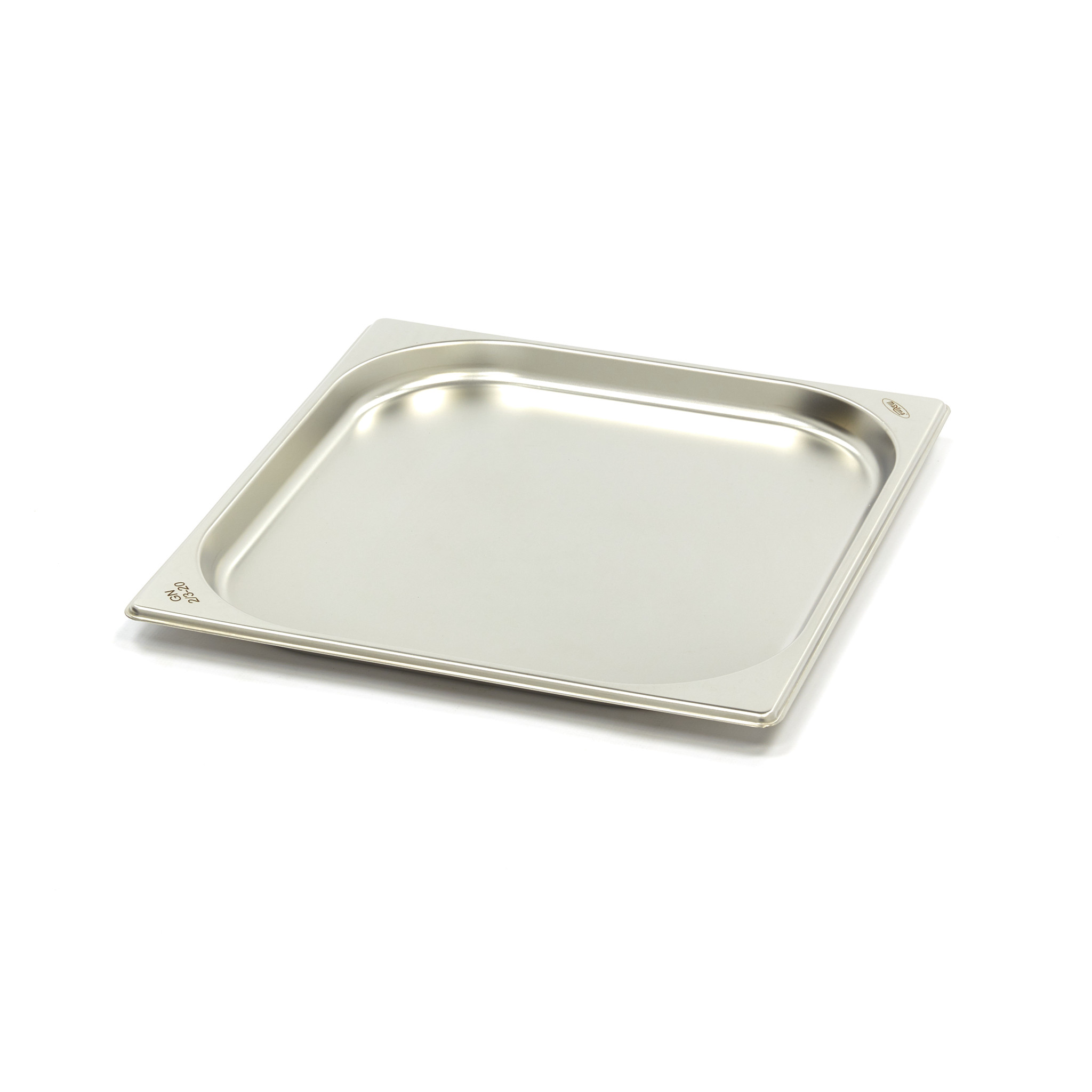 Gastronormkonteiner 2/3 GN - 2cm sügavus - 32,5 x 35,4cm - Roostevaba teras