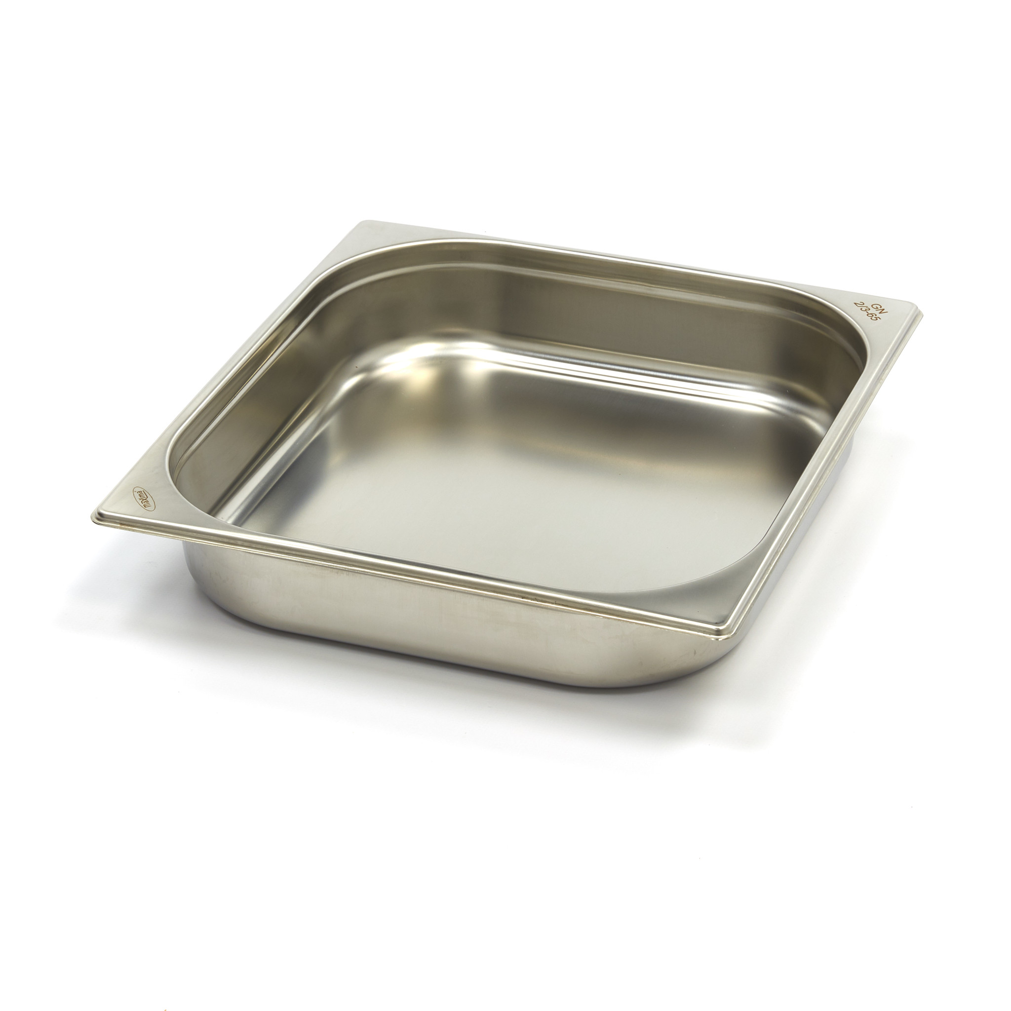 Gastronormkonteiner 2/3 GN - 6,5cm sügavus - 32,5 x 35,4cm - Roostevaba teras