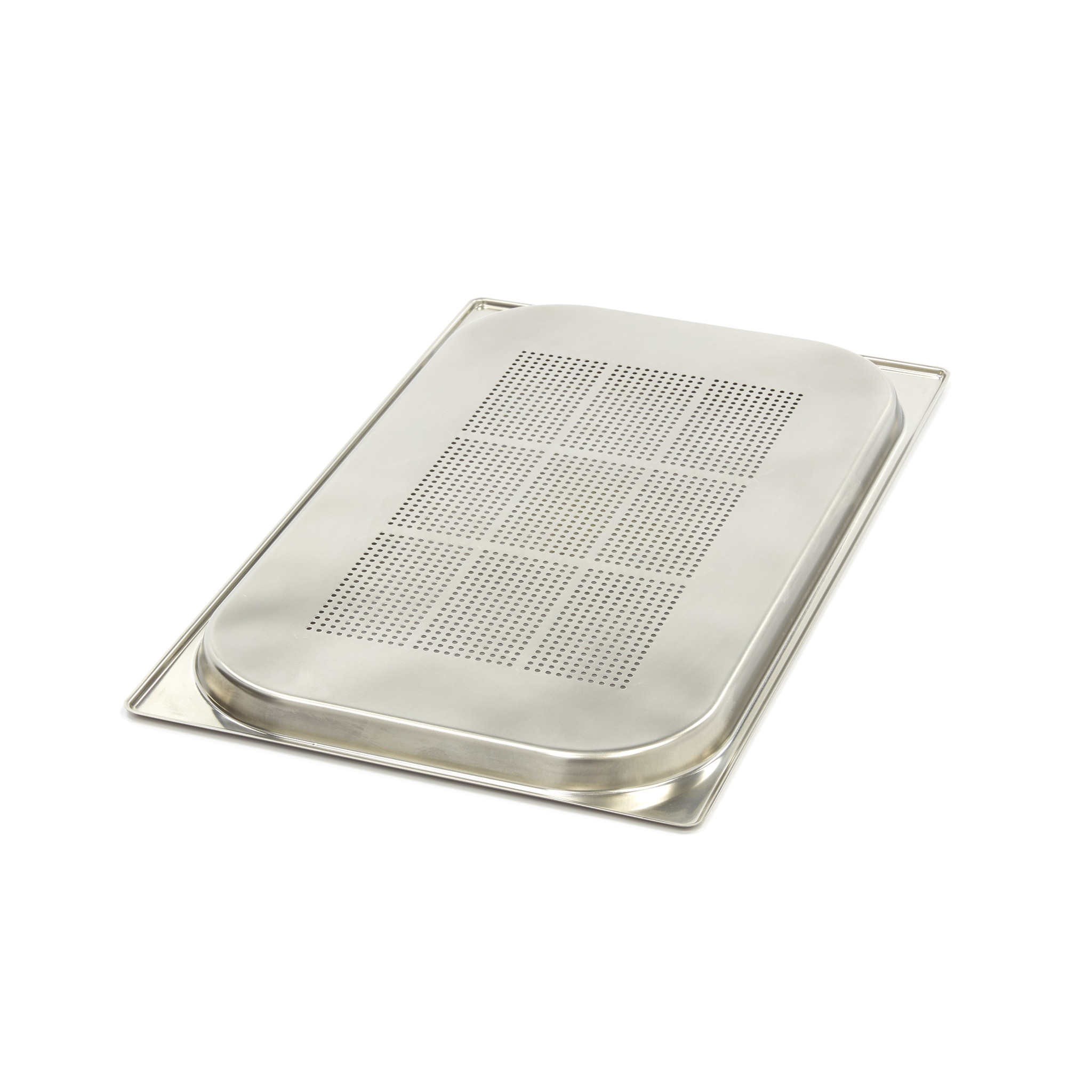 Gastronormkonteiner 1/1 GN - perforeeritud - 2cm sügavus - 53 x 32,5cm - roostevaba teras
