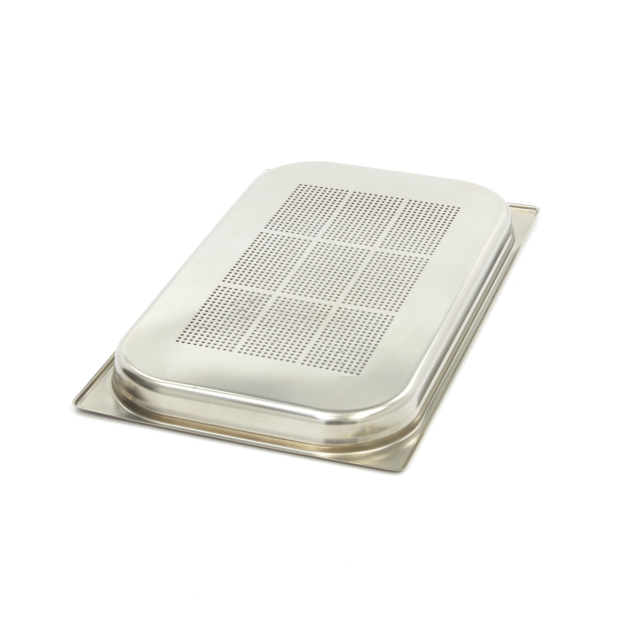 Gastronormkonteiner 1/1 GN - perforeeritud - 4cm sügavus - 53 x 32,5cm - roostevaba teras
