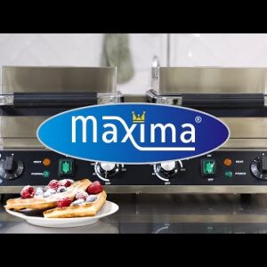 Belgia vahvlimasin - topelt - 4 vahvlit