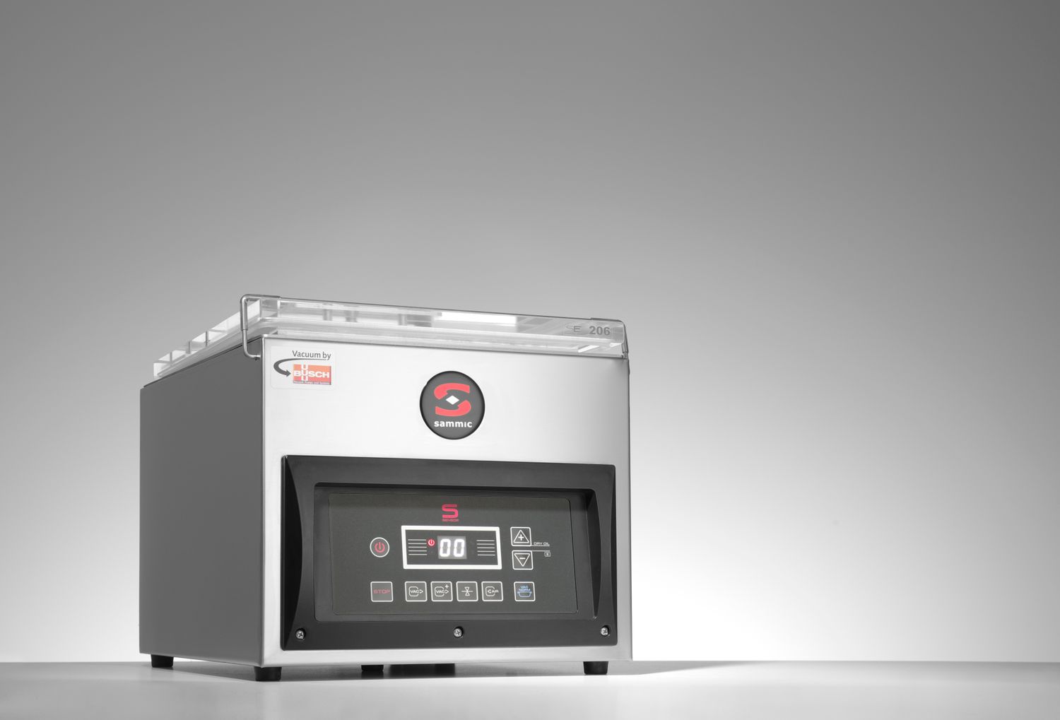 Vaakumpakendamismasin - kamber SE-208, Sammic, 230V/370W, 431x337x(H)307mm