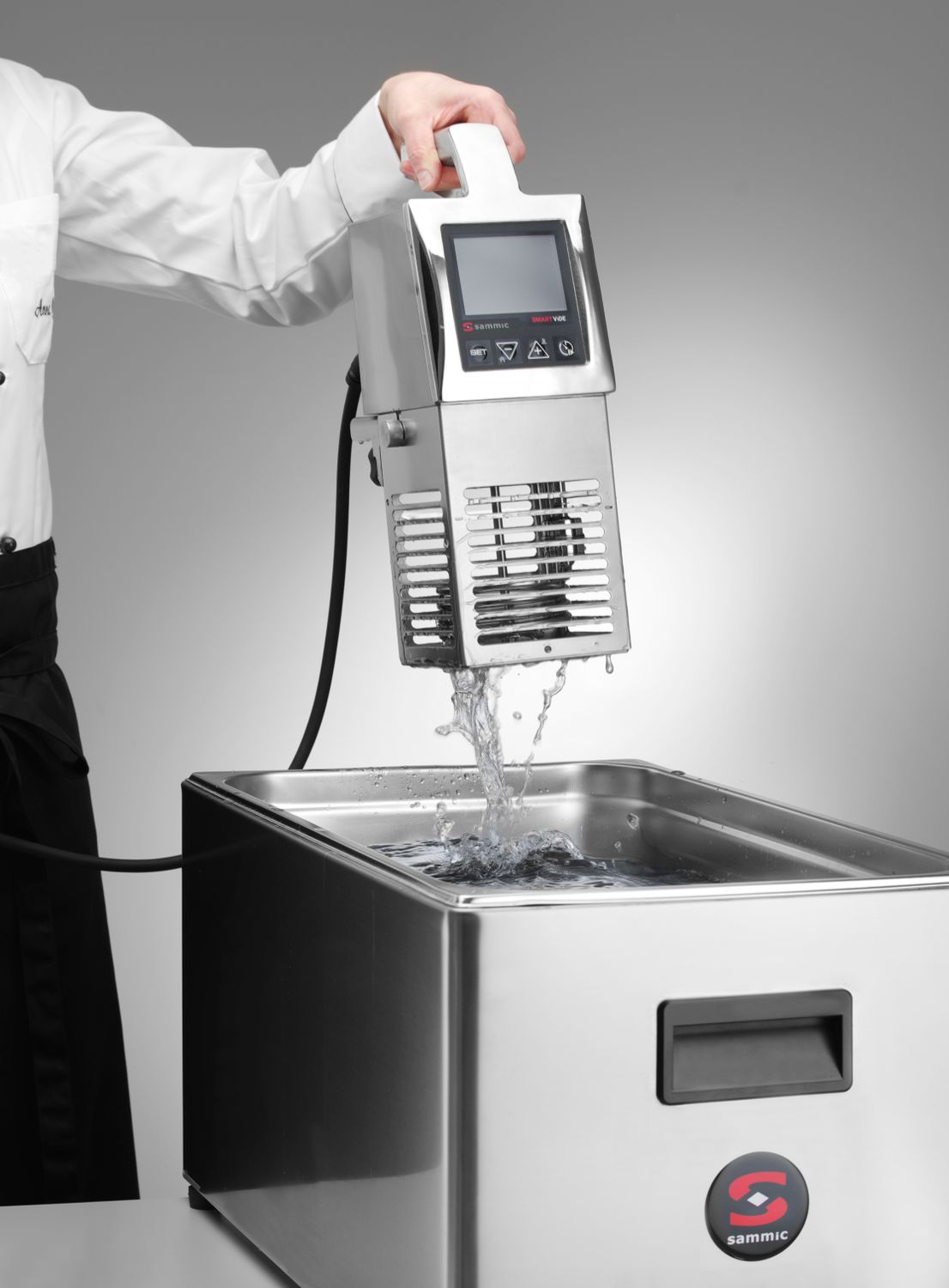 Immersioontsirkulaator sous vide SmartVide 9, Sammic, 230V/2000W, 124x140x(H)360mm