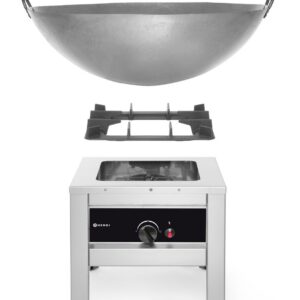 Jalgadel gaasipliit, HENDI, 6,7kW, 425x425x(H)400mm