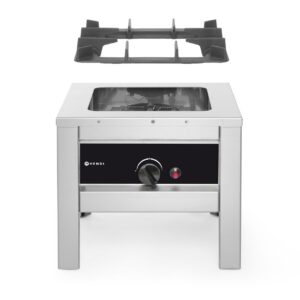 Jalgadel gaasipliit, HENDI, 6,7kW, 425x425x(H)400mm