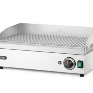 Plaatgrill laineline, HENDI, Kitchen Line, 230V/2400W, 527x404x(H)233mm